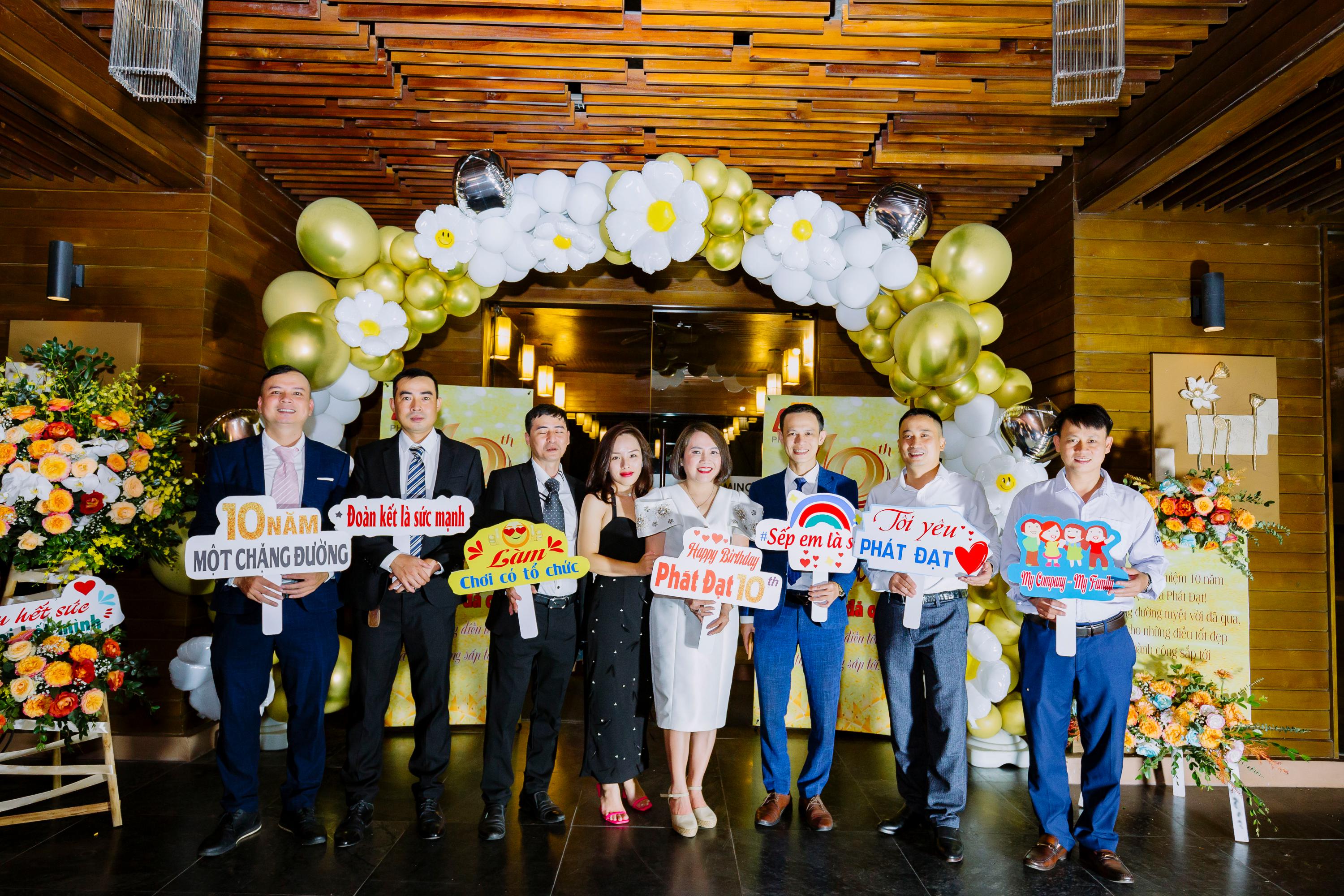 LỄ KỶ NIỆM 10 NĂM THÀNH LẬP PHÁT ĐẠT - 10 NĂM MỘT CHẶNG ĐƯỜNG